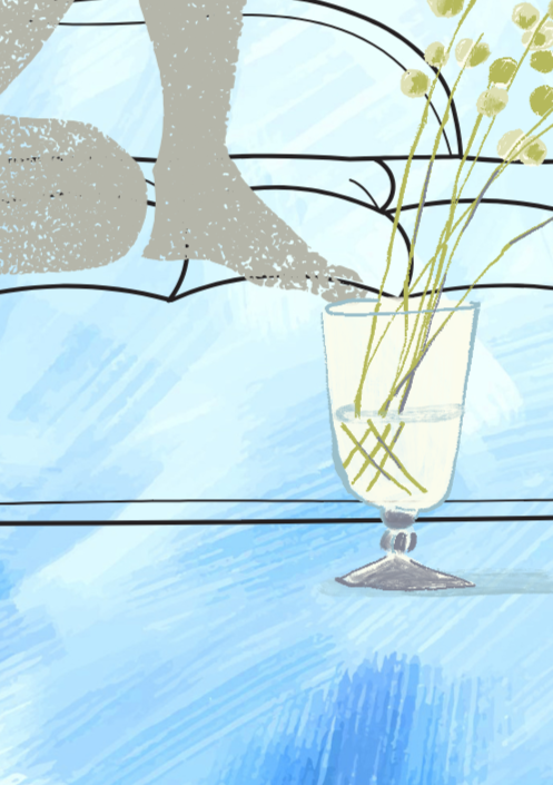 Serene Female Nude Reclining Art Print, Sydney Artist - Eternal Art & Design - Eternal Art & Design