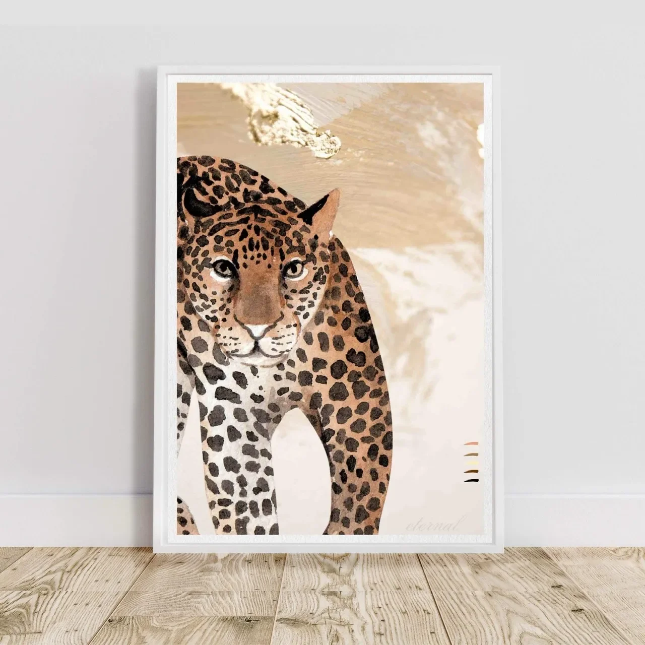 white framed cheetah print A10033 Large cnr_converted.webp