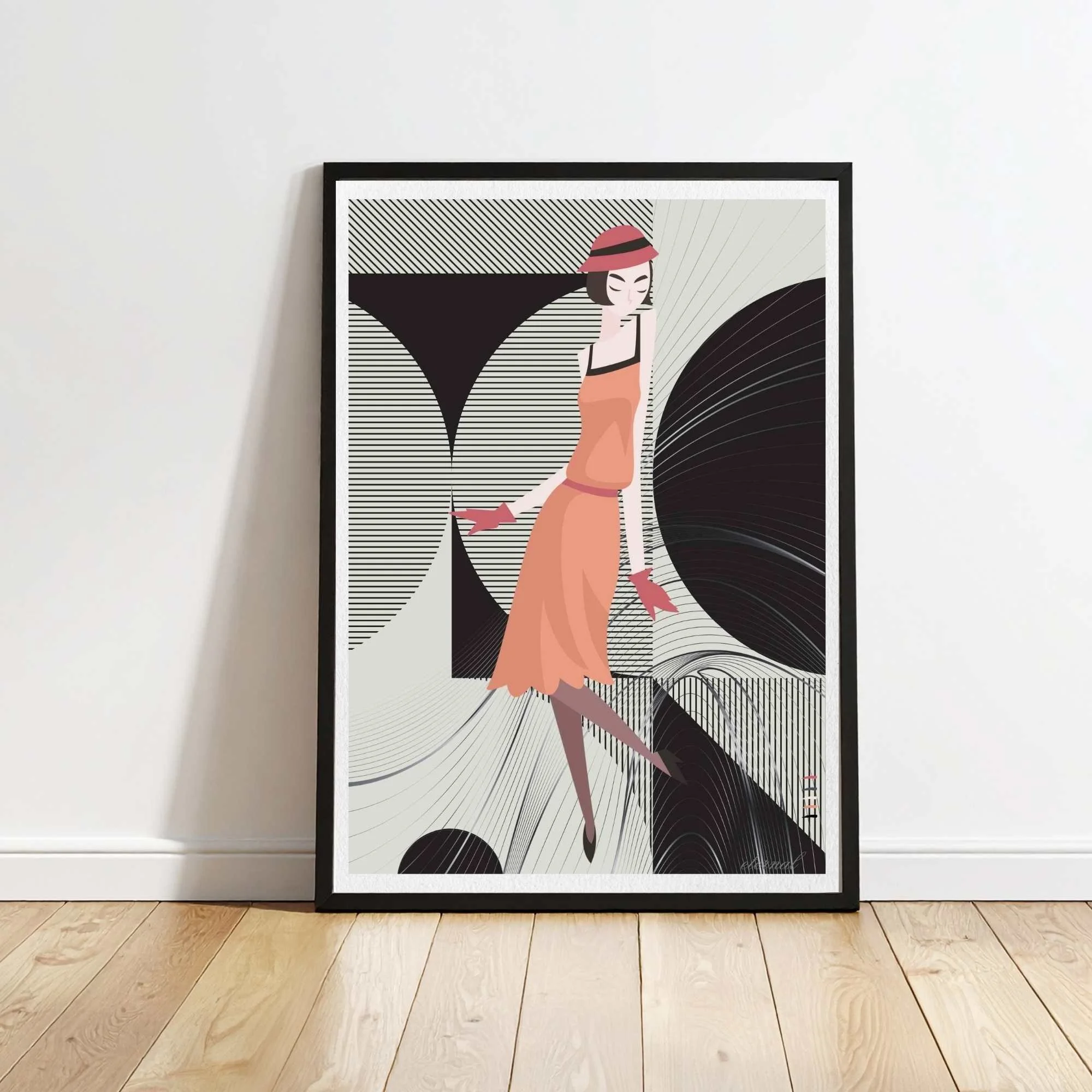Glamorous 1920s Woman Art Deco Print - Sydney Artist, Eternal Art Prints - Eternal Art & Design