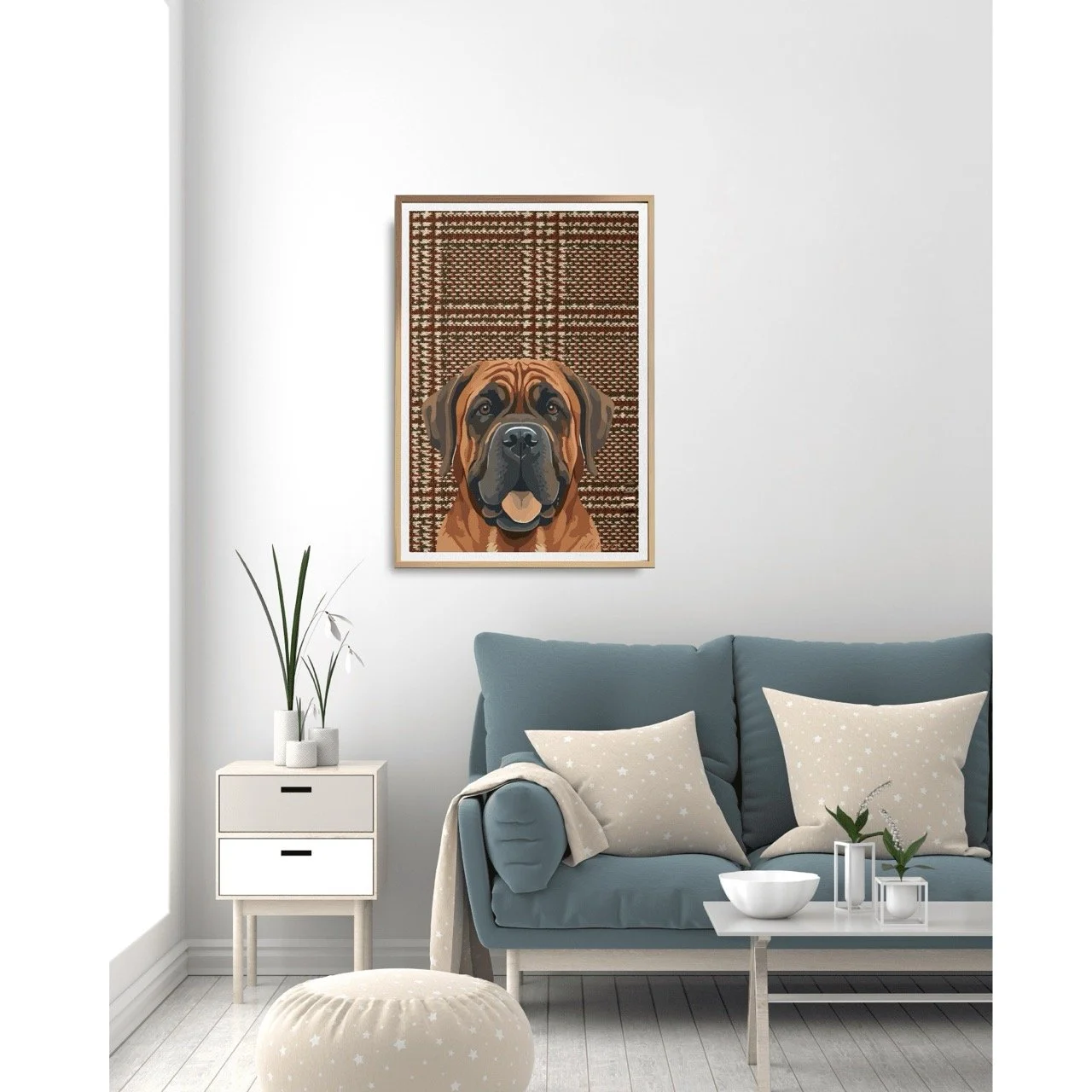 Boxer Dog Wall Art Print - Sydney Artist, Eternal Art Prints - Eternal Art & Design