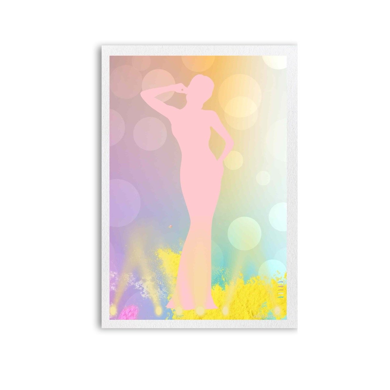 Female Stage icon in Pastel Art Print - Sydney Artist, Eternal Art Prints - Eternal Art & Design