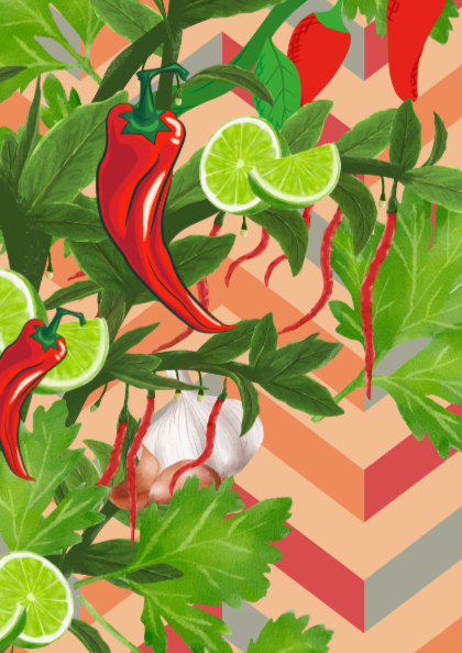 Chili Lime Zest Wall Art Print, Eternal Art & Design - Eternal Art & Design