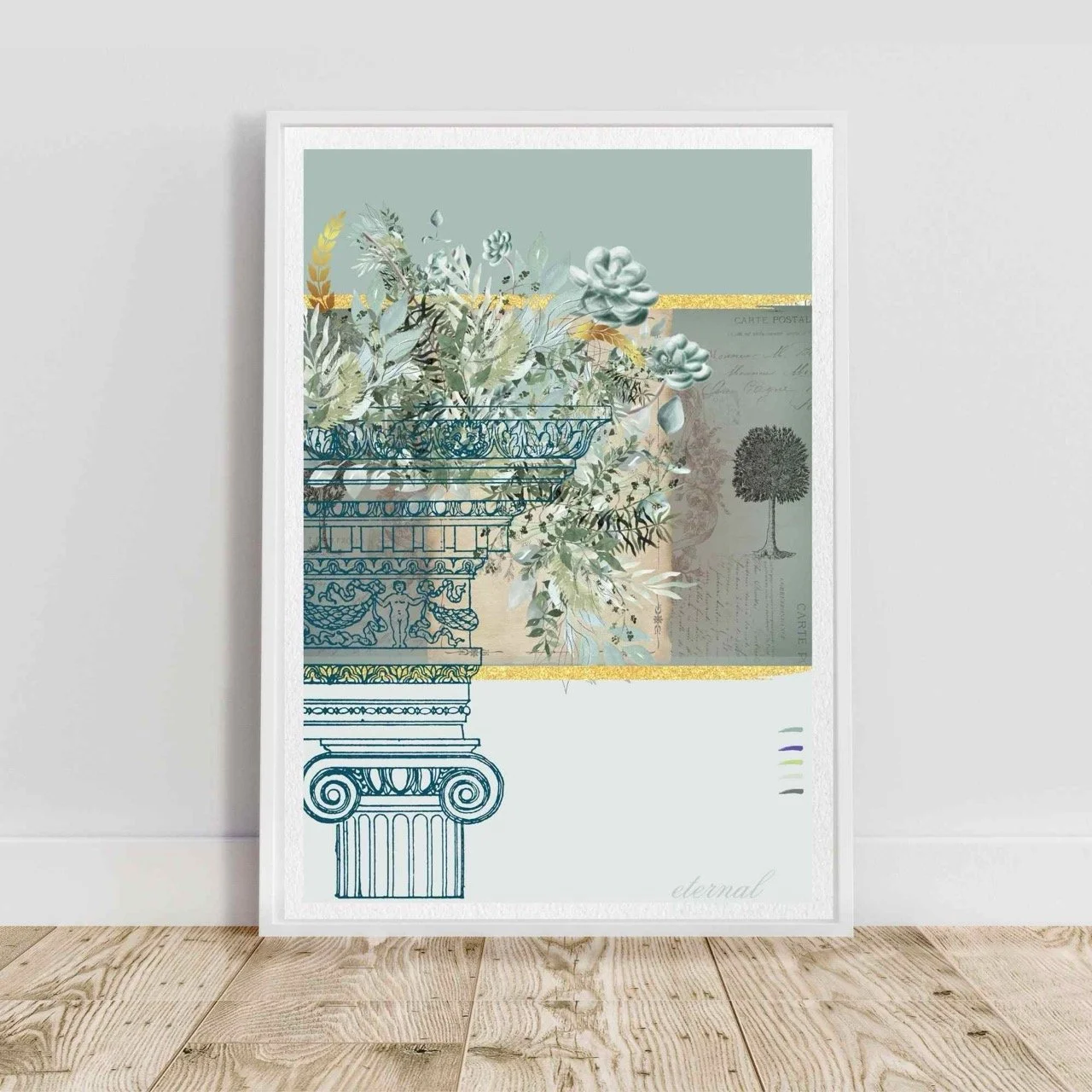 Vintage French-Inspired Botanical Print - Special Edition Wall Art Eternal Art Prints - Eternal Art & Design