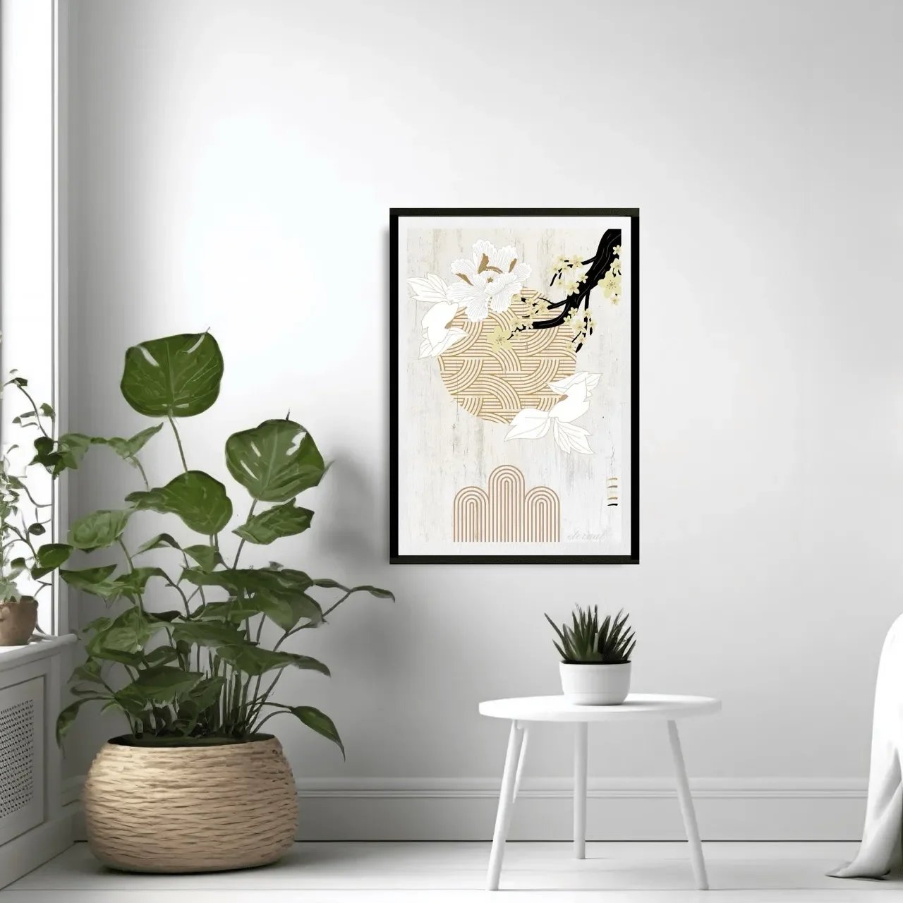 black framed oriental print. i10001 (3) Large_converted.webp