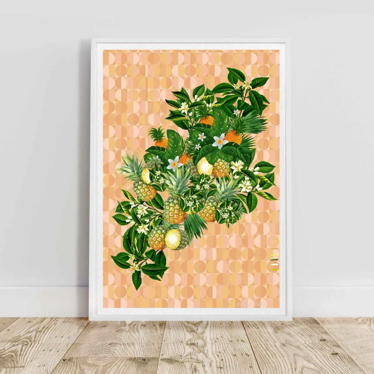 white framed oranges print I10043 Large cnr_converted.webp