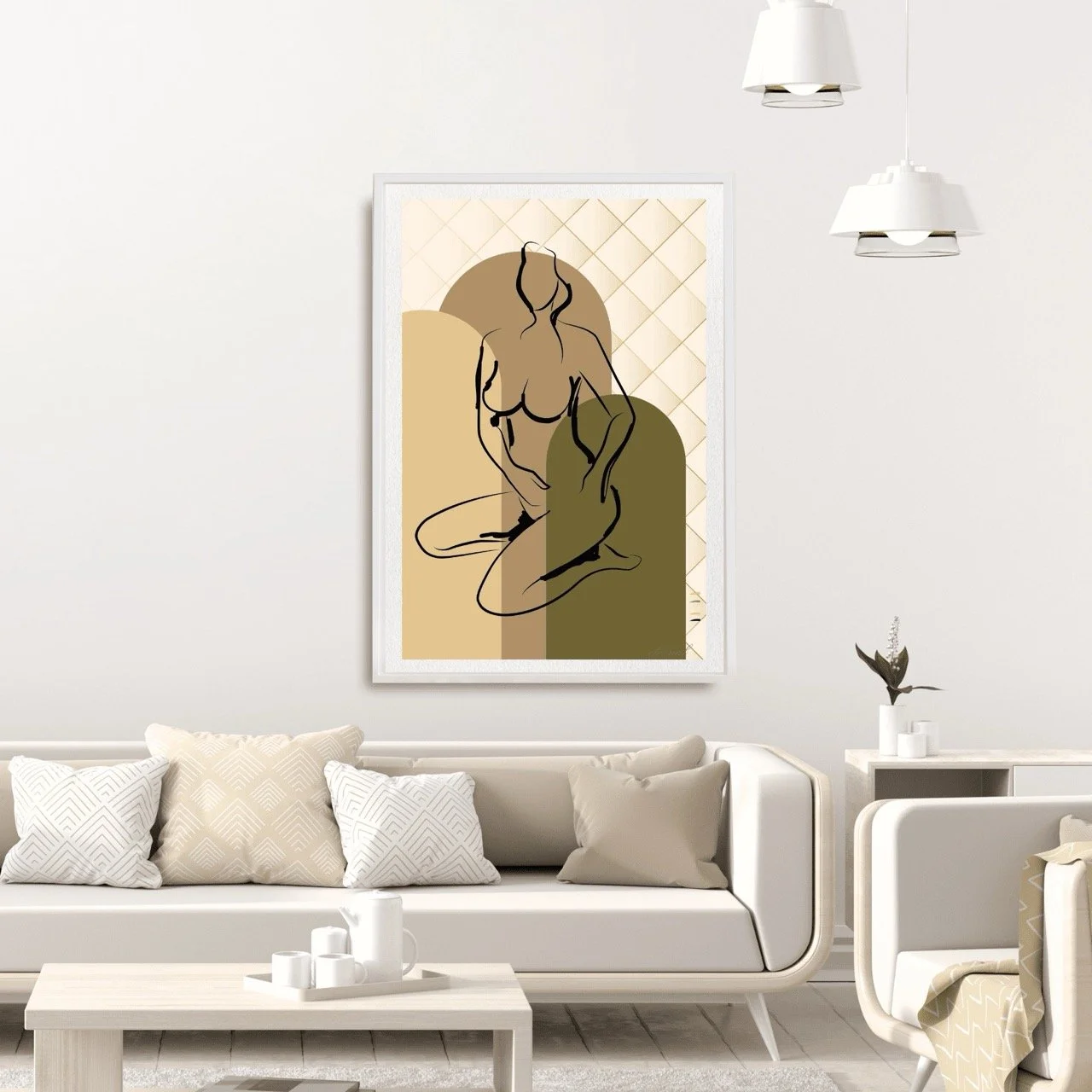 Female Figurative Nude in Archway Art Print, Sydney Artist - Eternal Art Prints - Eternal Art & Design