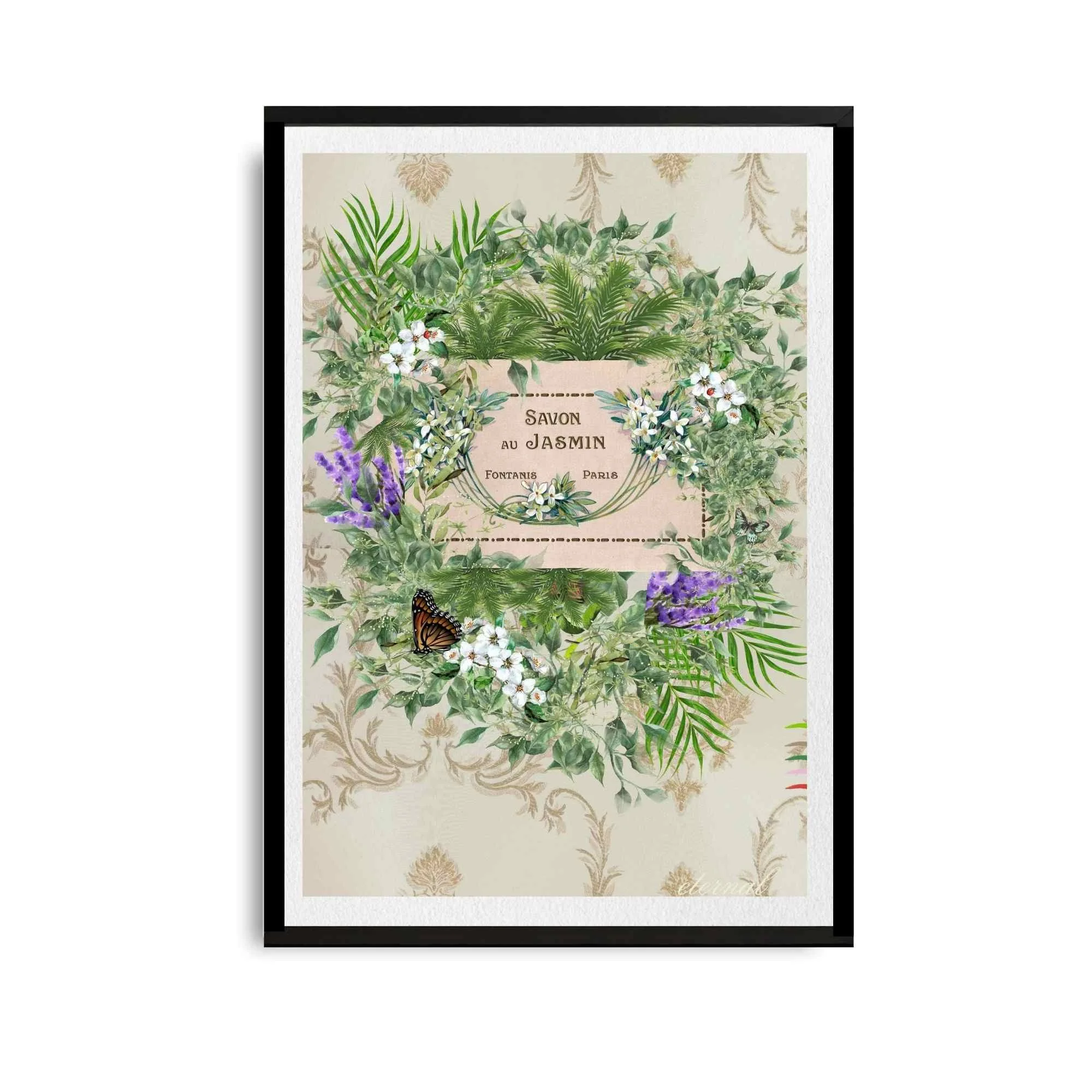 "Savon au Jasmin" Botanical Print - Special Edition Wall Art Eternal Art Prints - Eternal Art & Design