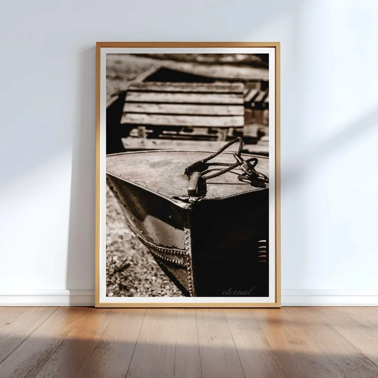 oak framed vintage print I10098 Large cnr_converted.webp