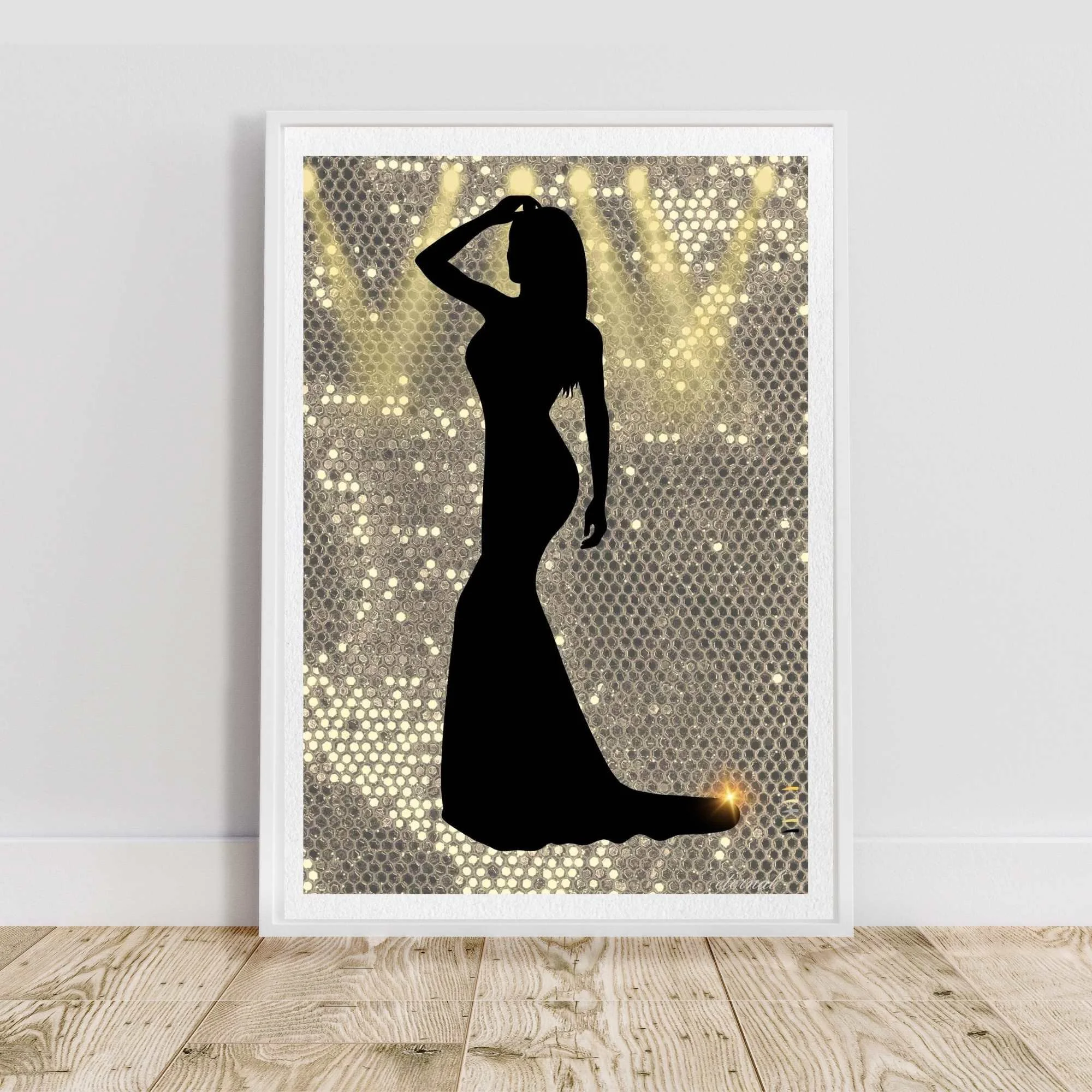 Silhouette on Stage Art Print - Sydney Artist, Eternal Art Prints - Eternal Art & Design