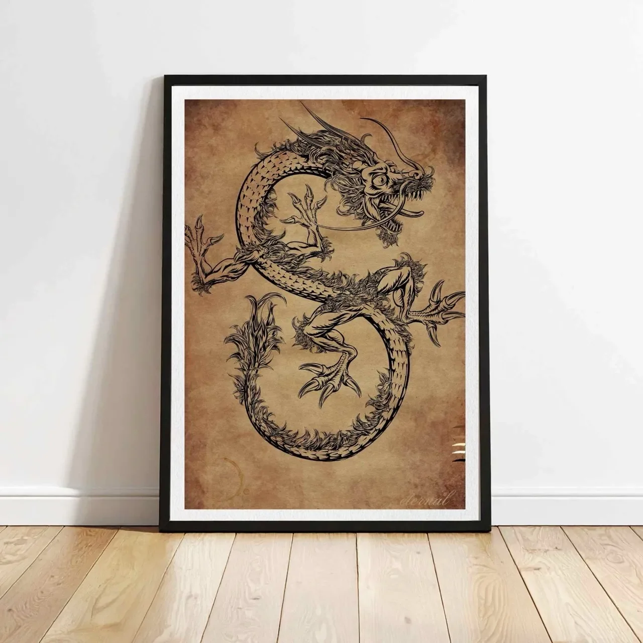 black framed print I10007 Large cnr_converted.webp