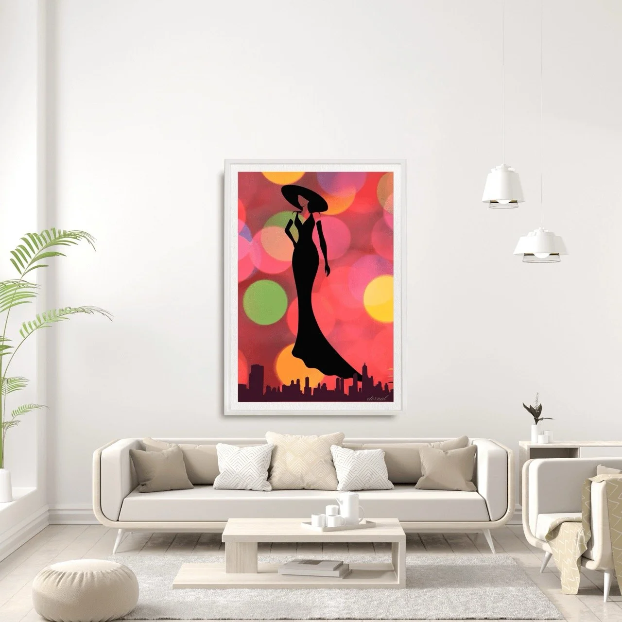 Rainbow Icon in the City Art Print - Sydney Artist, Eternal Art Prints - Eternal Art & Design