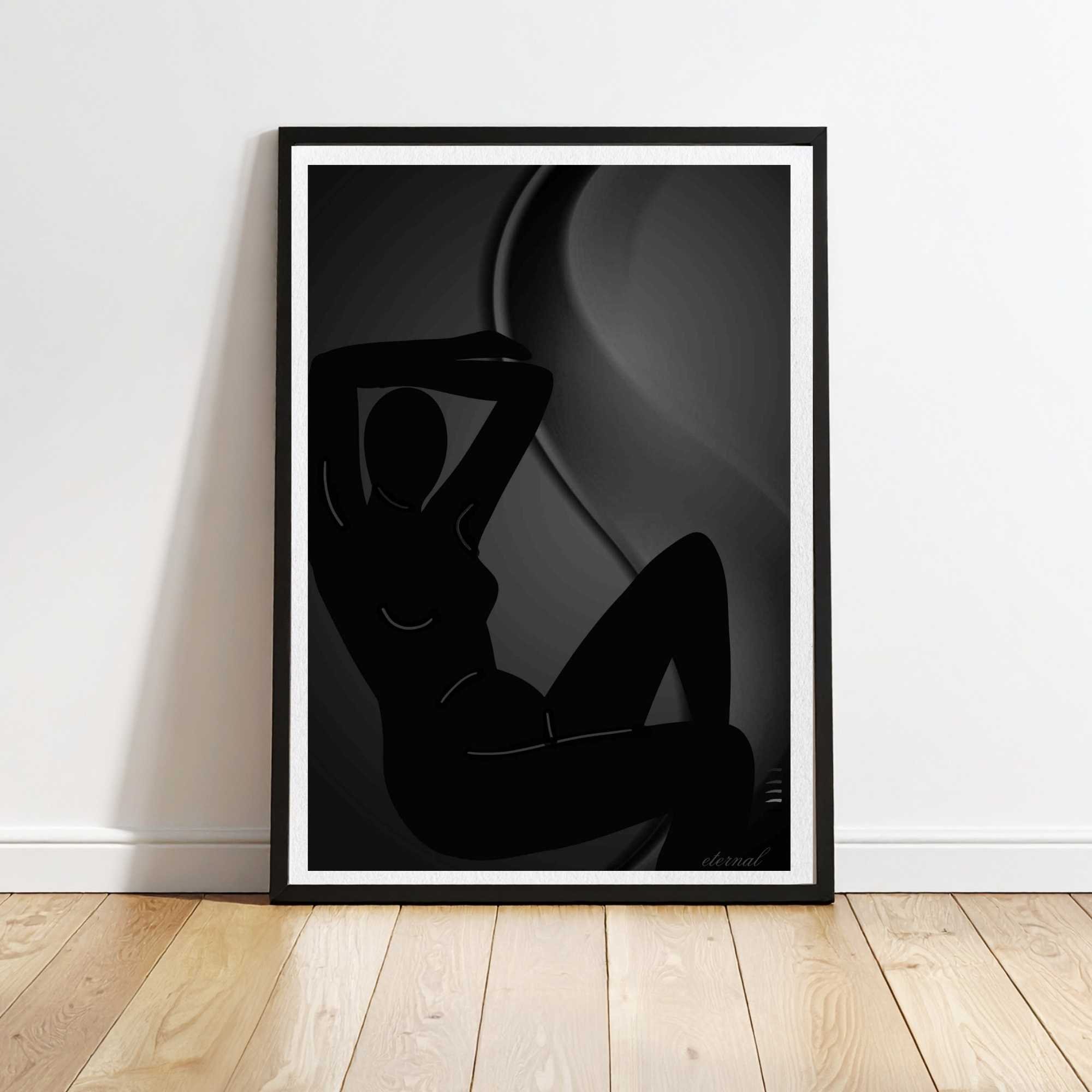 Female Mystic Silhouette Art Print, Sydney Artist - Eternal Art & Design
