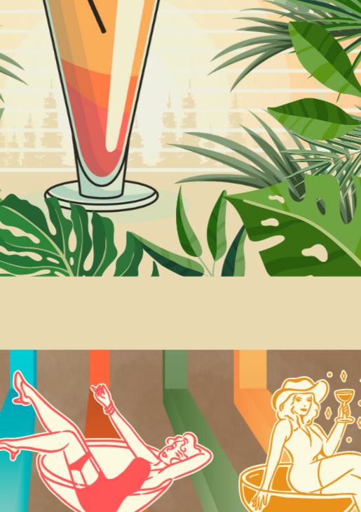 Retro Cocktail Lounge Culture Wall Art Print, Eternal Art & Design - Eternal Art & Design