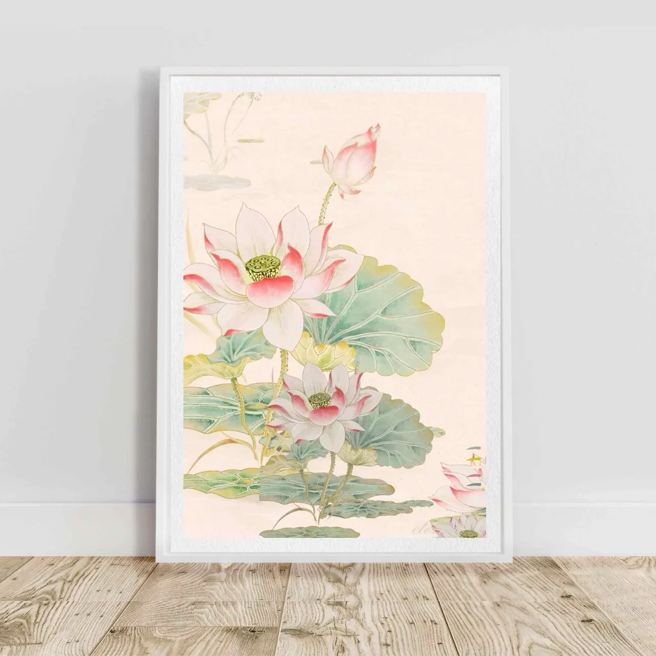 Floral Botanicals in Pink Wall Art Print, Eternal Art Prints