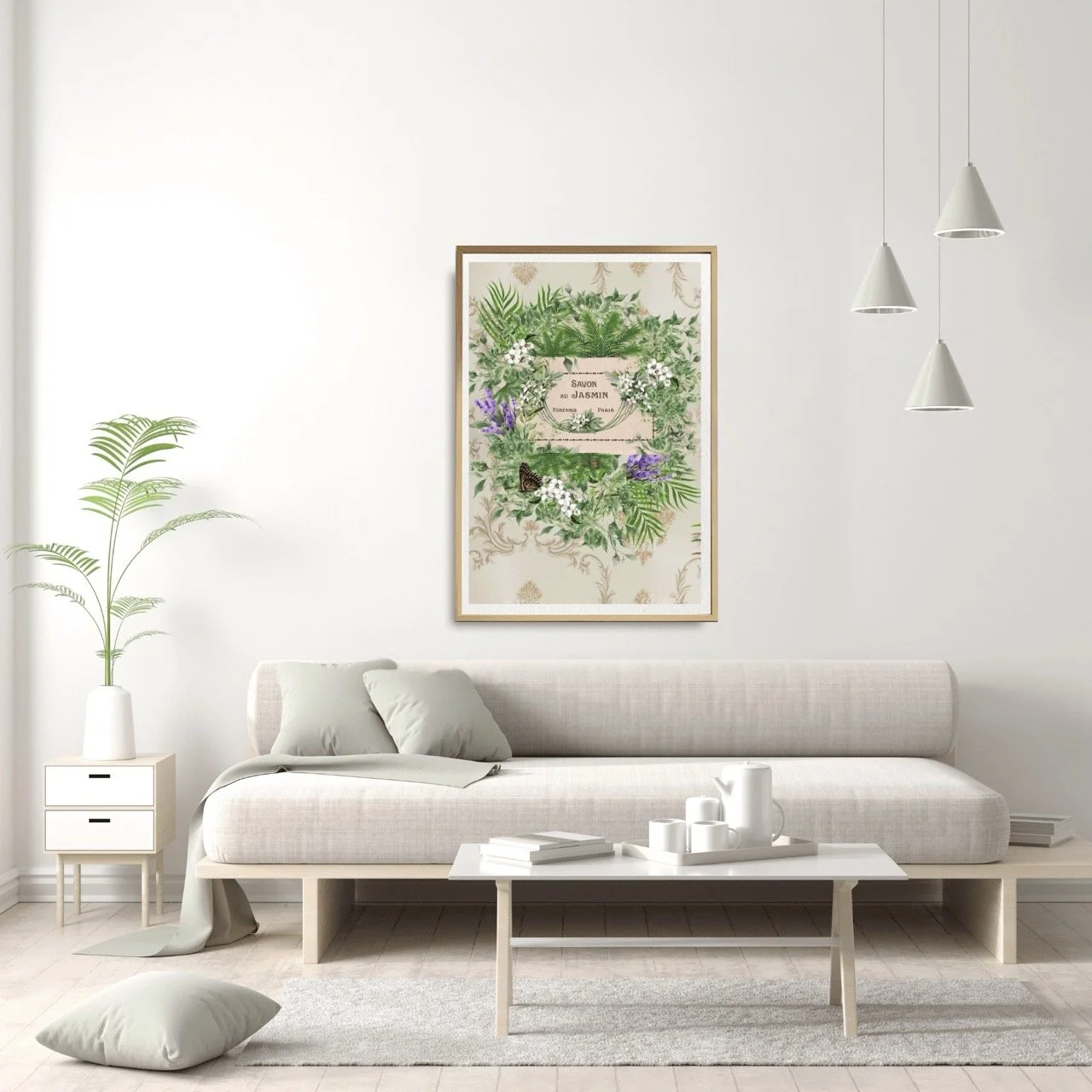"Savon au Jasmin" Botanical Print - Special Edition Wall Art Eternal Art Prints - Eternal Art & Design