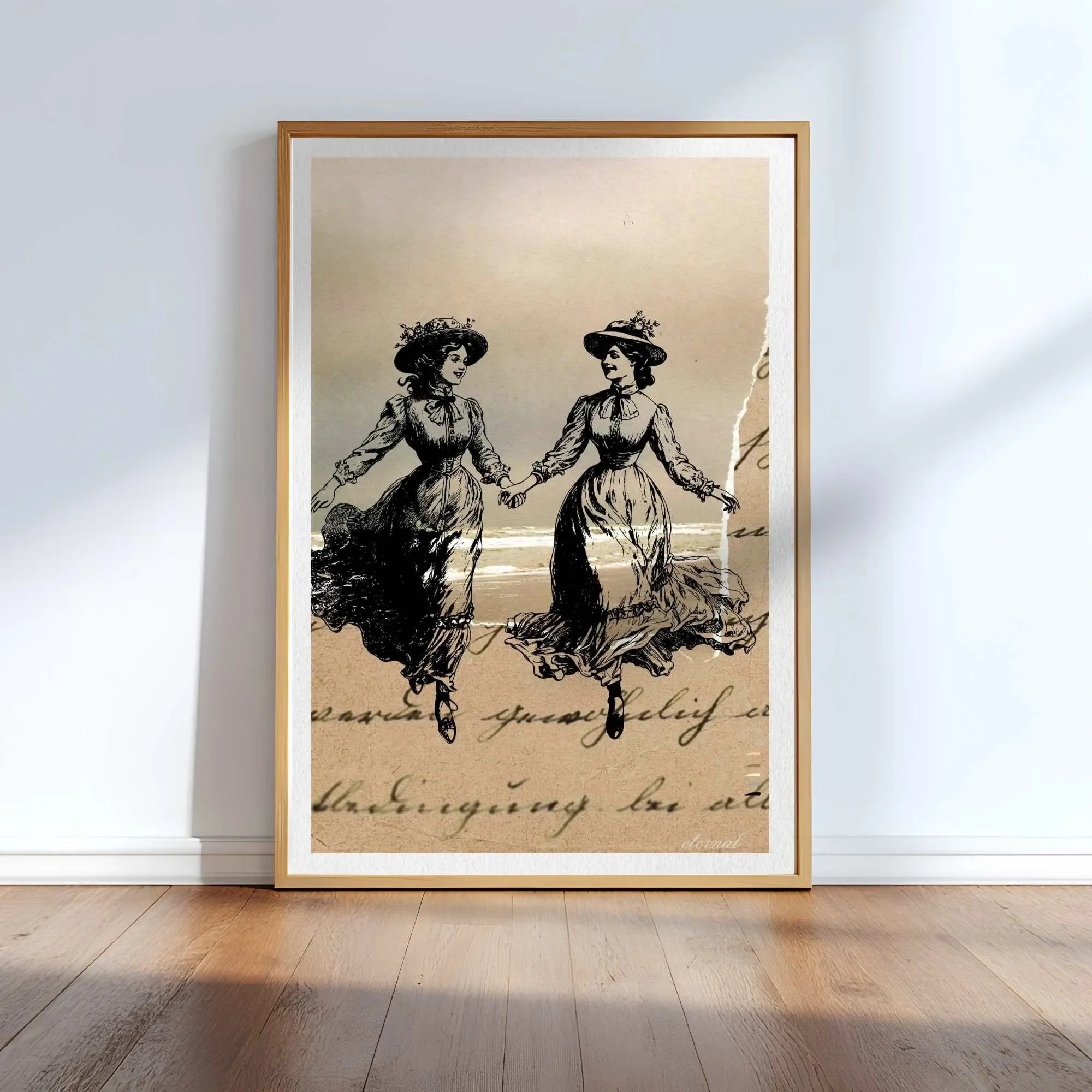 Timeless History LGBTQI women Art Print - Sydney Artist, Eternal Art Prints