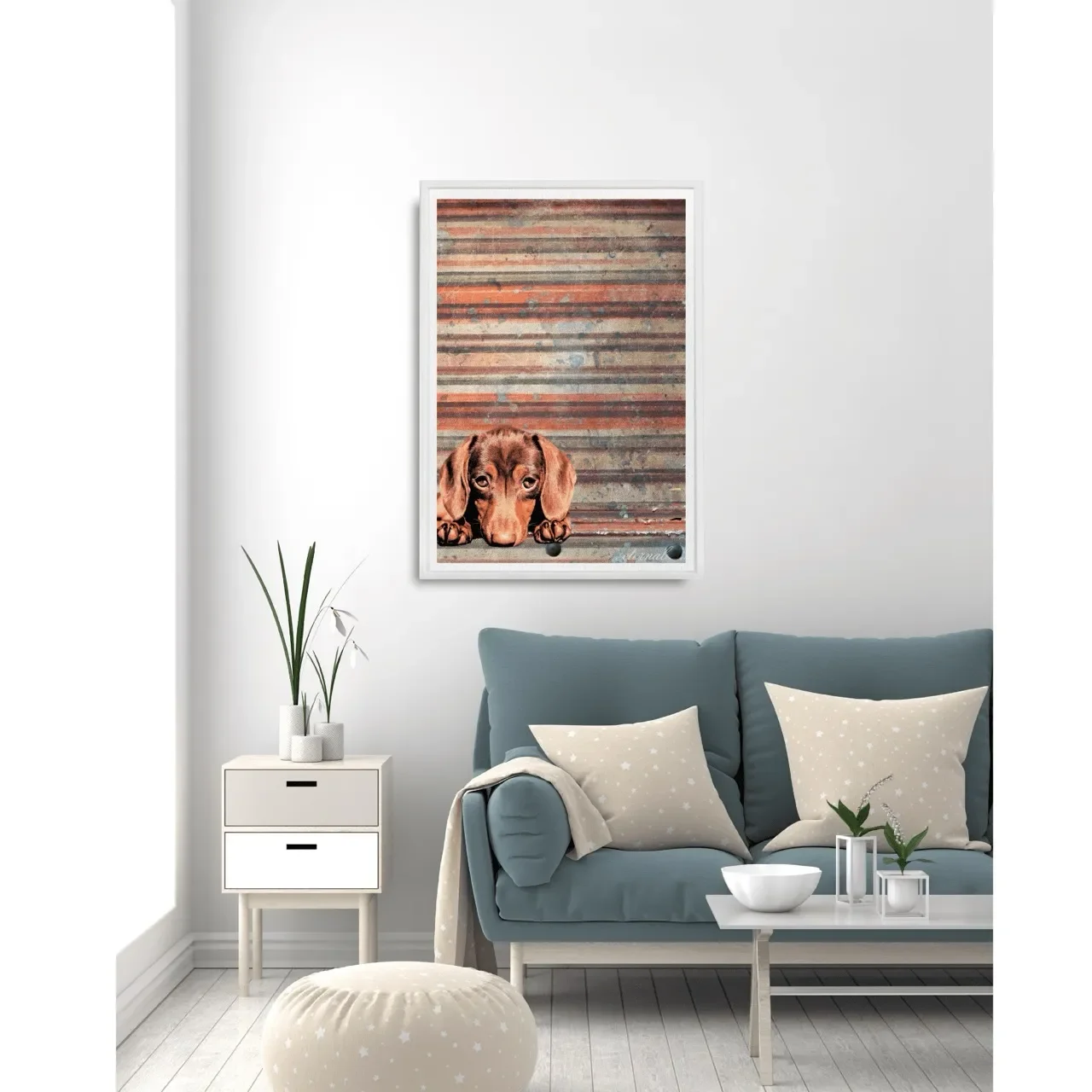 white-framed-dachshund-print2.-A10025 Large_converted.webp