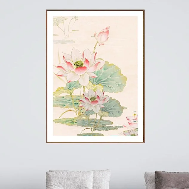 Floral Botanicals in Pink Wall Art Print, Eternal Art & Design - Eternal Art & Design