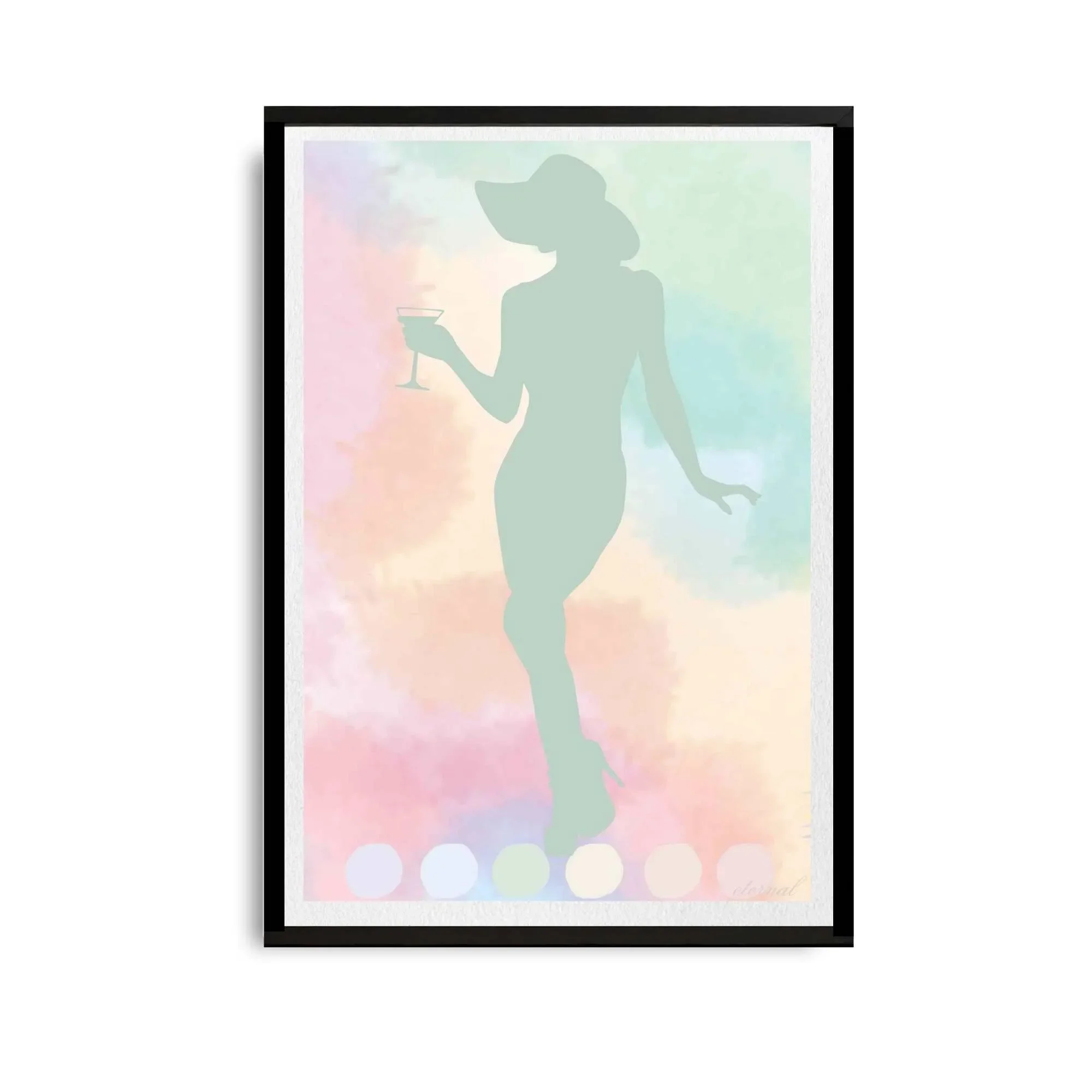 black framed print. N10047 wht bg_converted.webp