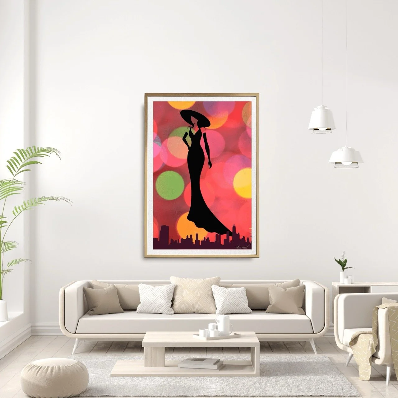 Rainbow Icon in the City Art Print - Sydney Artist, Eternal Art Prints - Eternal Art & Design