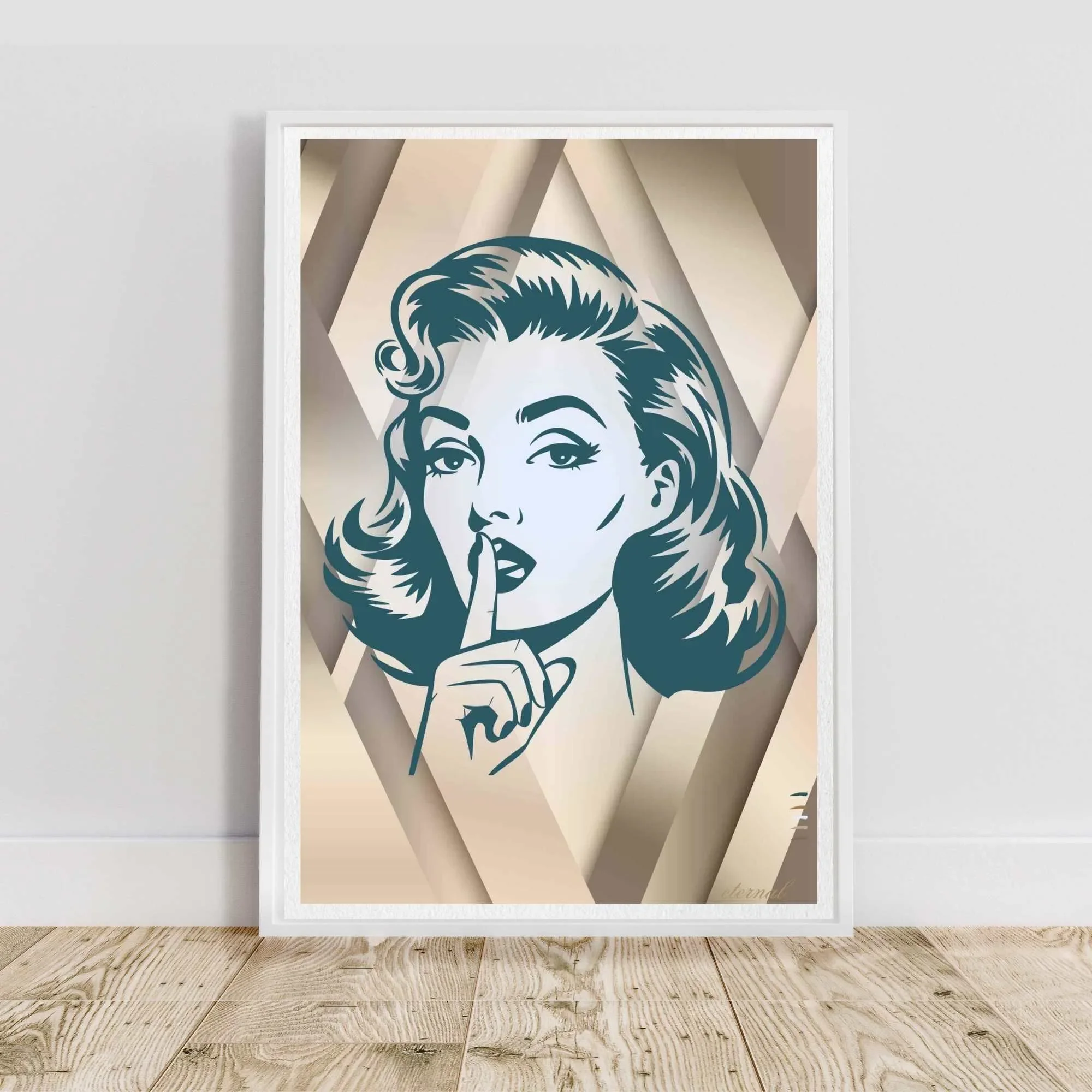 shh white framed print N10060 cnr_converted.webp