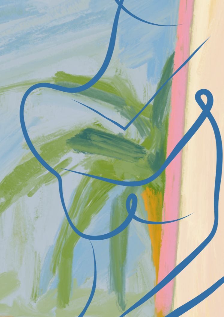 Nude Female with Summery Interior Art Print, Sydney Artist - Eternal Art & Design - Eternal Art & Design