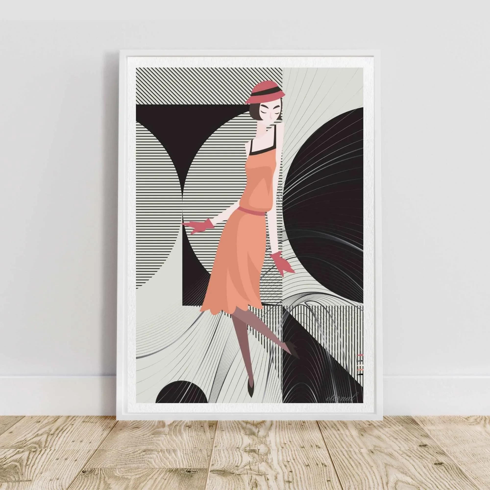 Glamorous 1920s Woman Art Deco Print - Sydney Artist, Eternal Art Prints