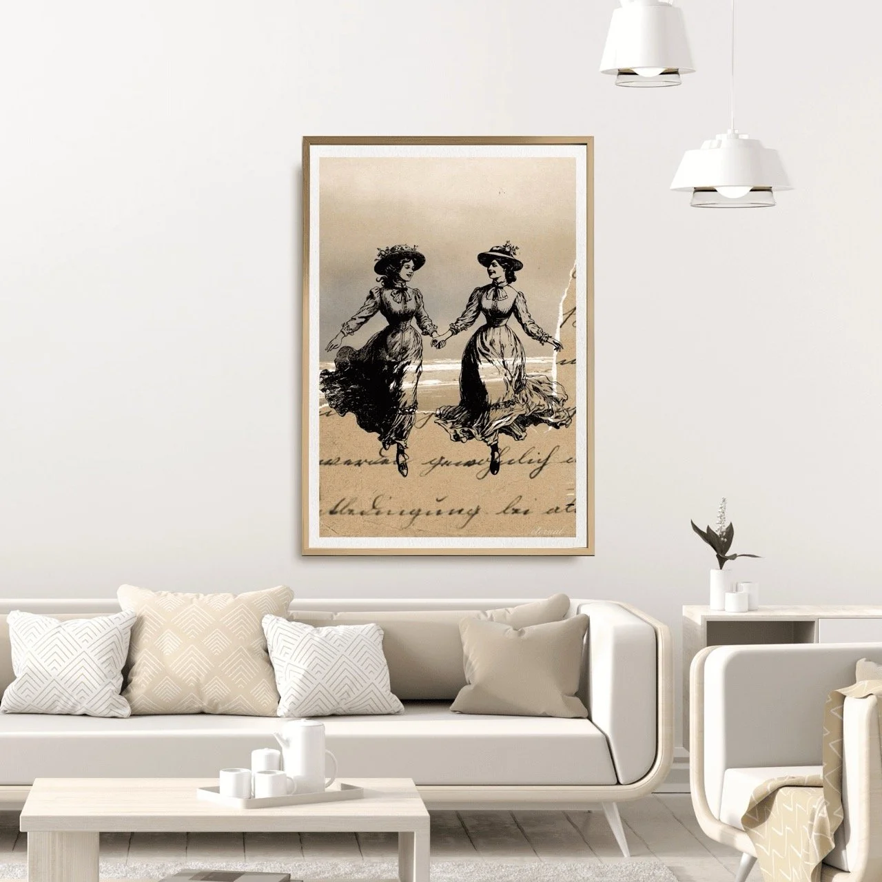 Timeless History LGBTQI women Art Print - Sydney Artist, Eternal Art Prints - Eternal Art & Design