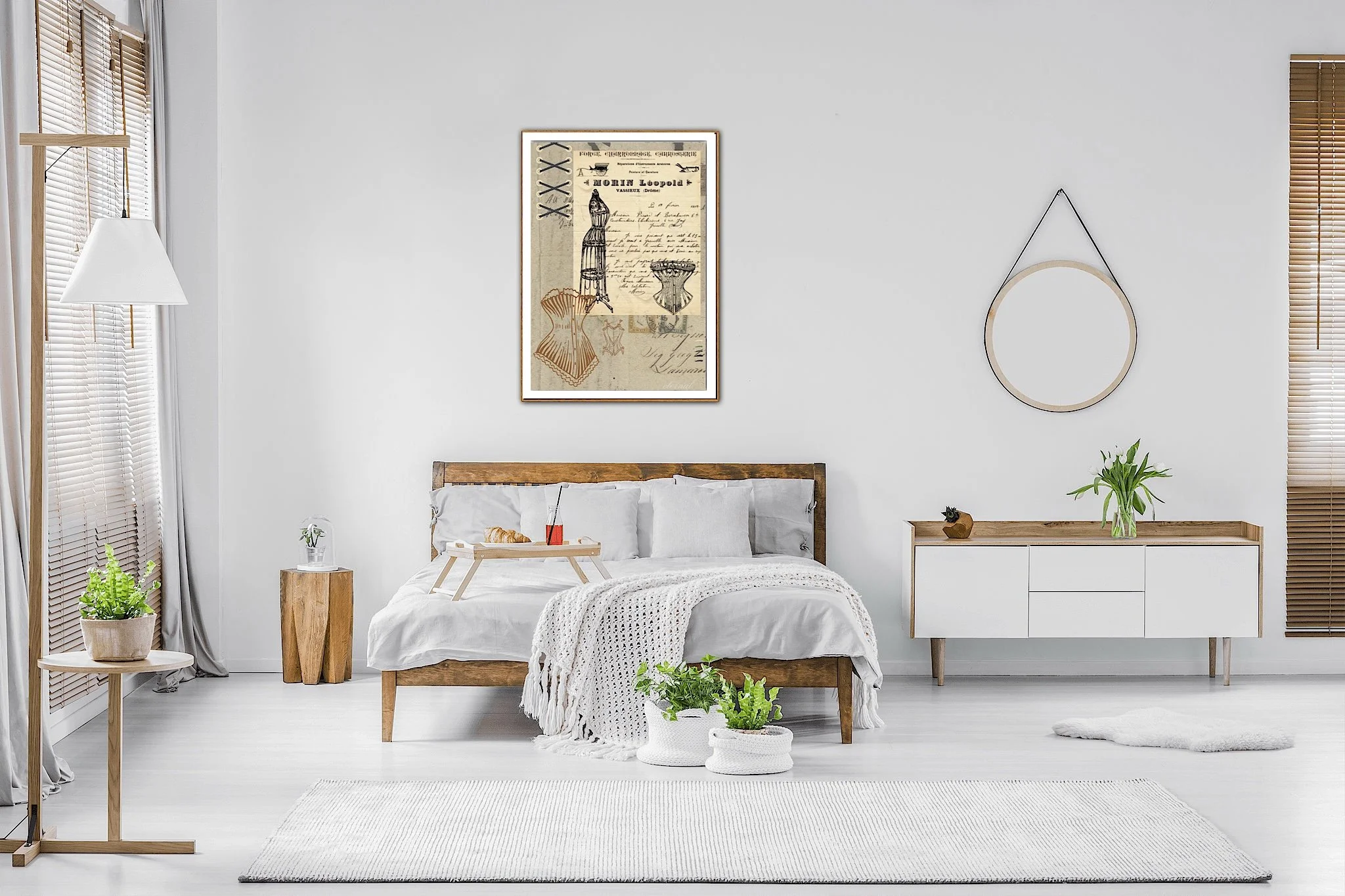 Vintage Corsetry Wall Art Print , Eternal Art & Design - Eternal Art & Design