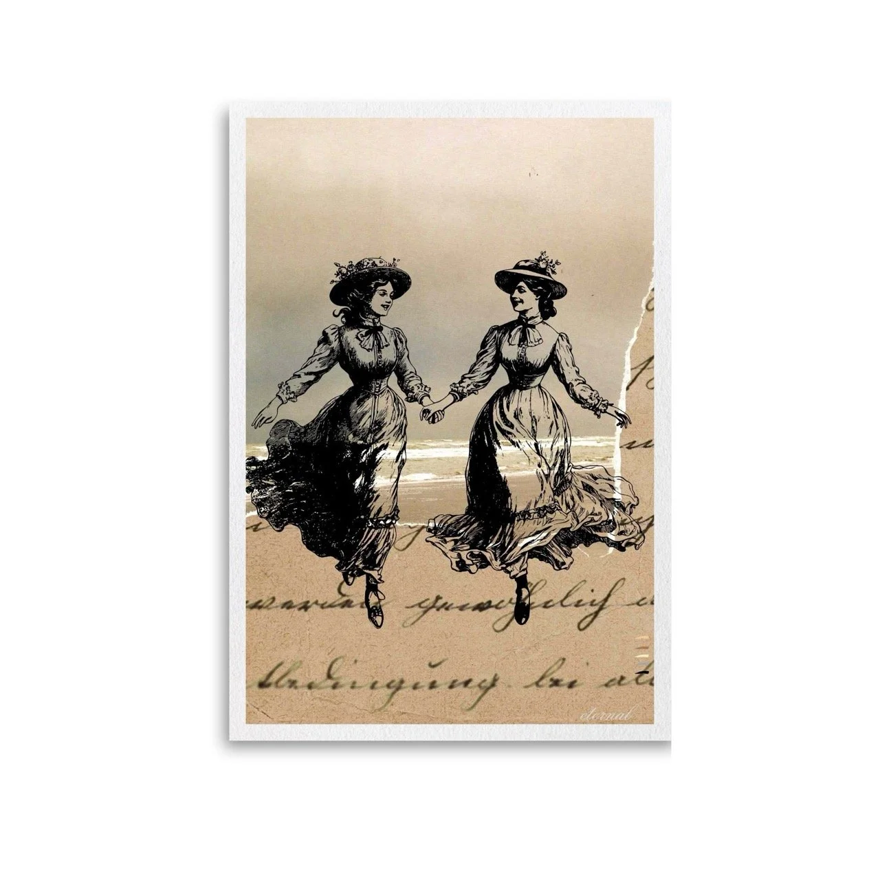 Timeless History LGBTQI women Art Print - Sydney Artist, Eternal Art Prints - Eternal Art & Design