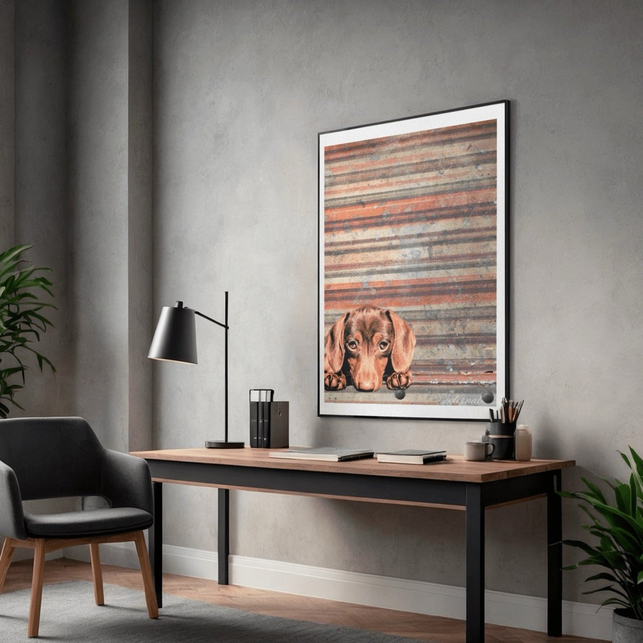 black-framed-dachshund-print1-A10025 Large.jpeg