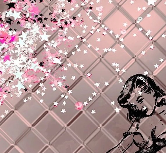 Female Icon Retro Pin-up in Pink Wall Art Print, Sydney Artist - Eternal Art & Design - Eternal Art & Design