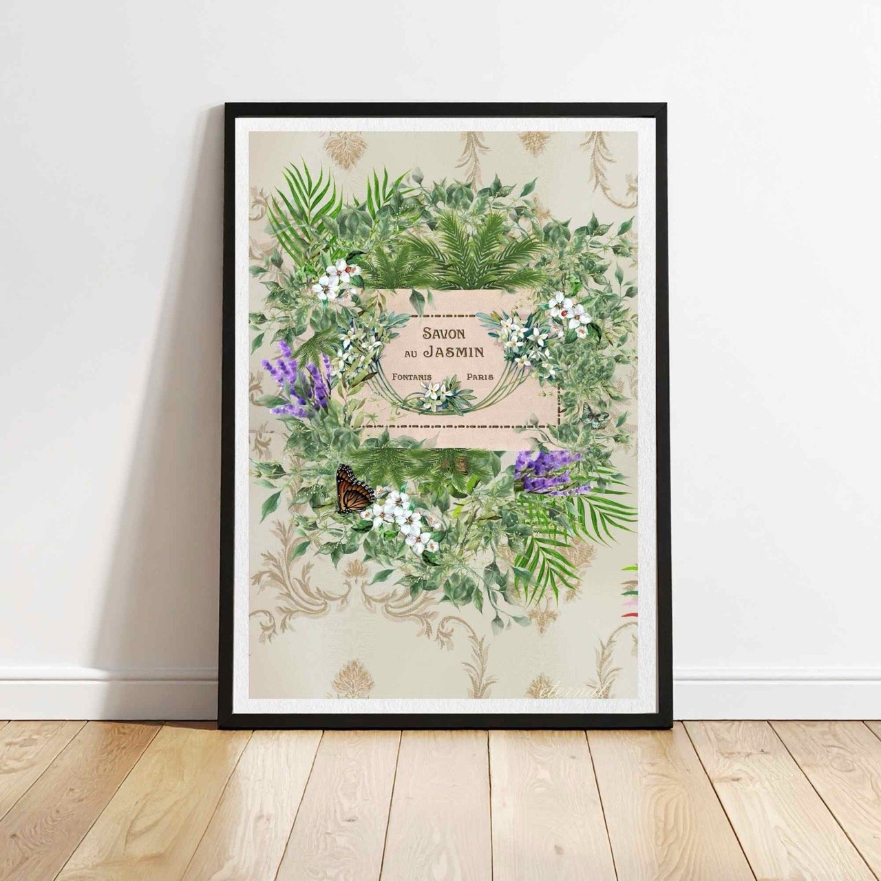 "Savon au Jasmin" Botanical Print - Special Edition Wall Art Eternal Art Prints