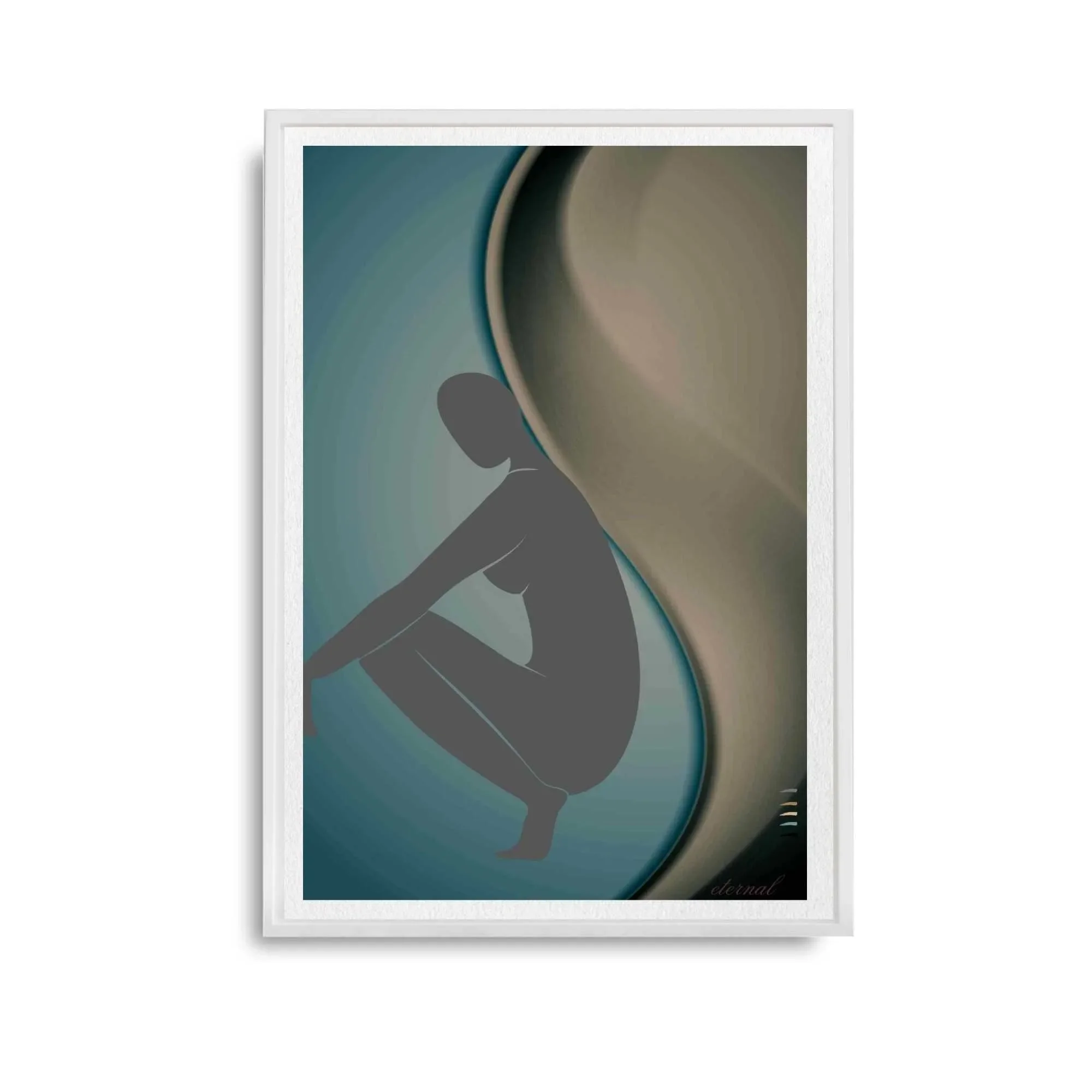 white framed figure print. N10023 wht bg_converted.webp