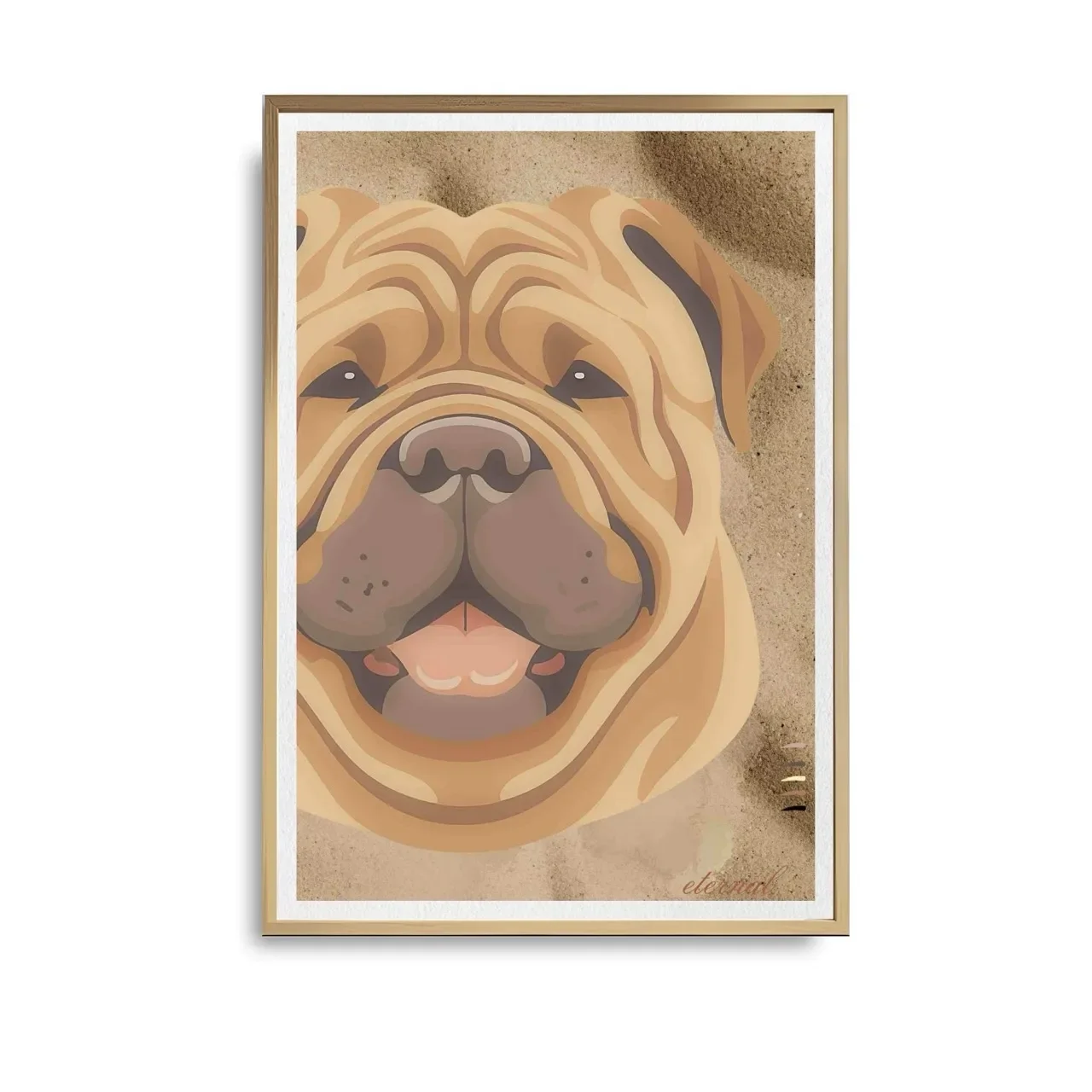 oak framed print. A10023 Largewht bg_converted.webp