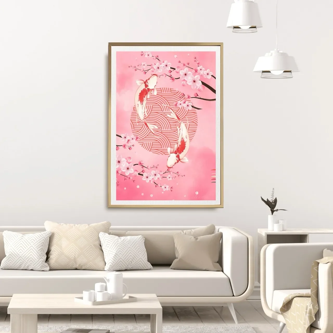 oak framed cherry blossom print. I10003 (2) Large_converted.webp