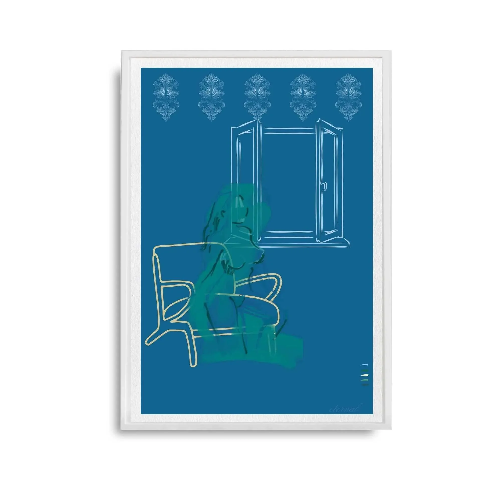 white framed figure print   N10003 wht bg_converted.webp