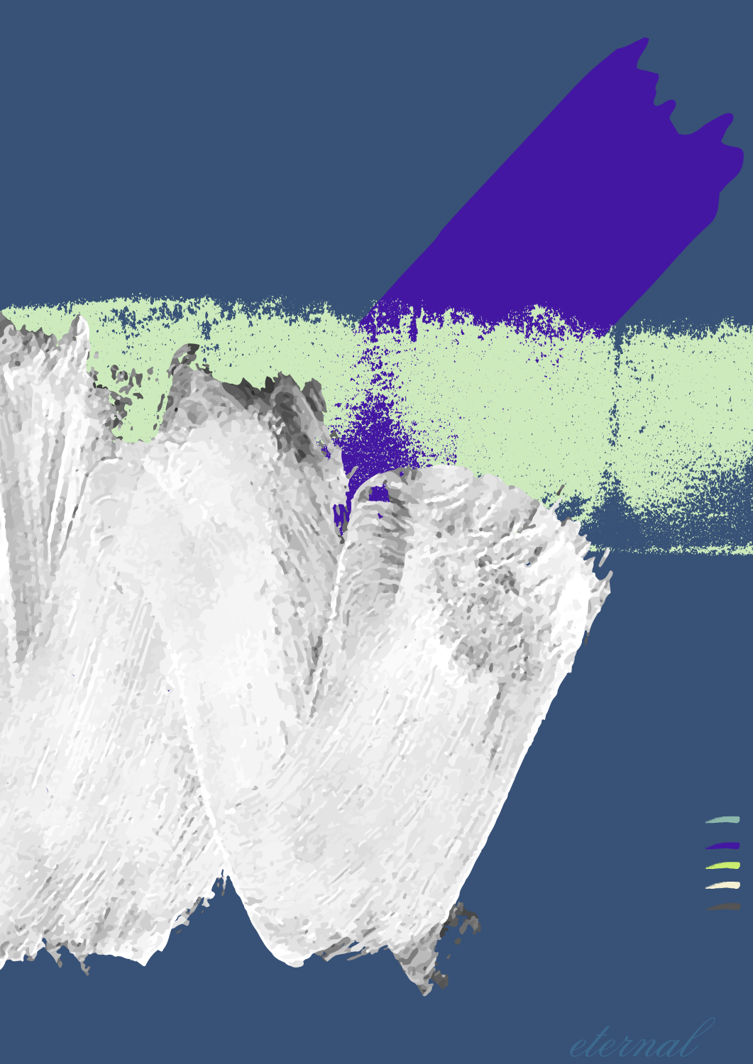 Vivid Harmony 3  Abstract Art Print- Sydney Artist, Eternal Art Prints