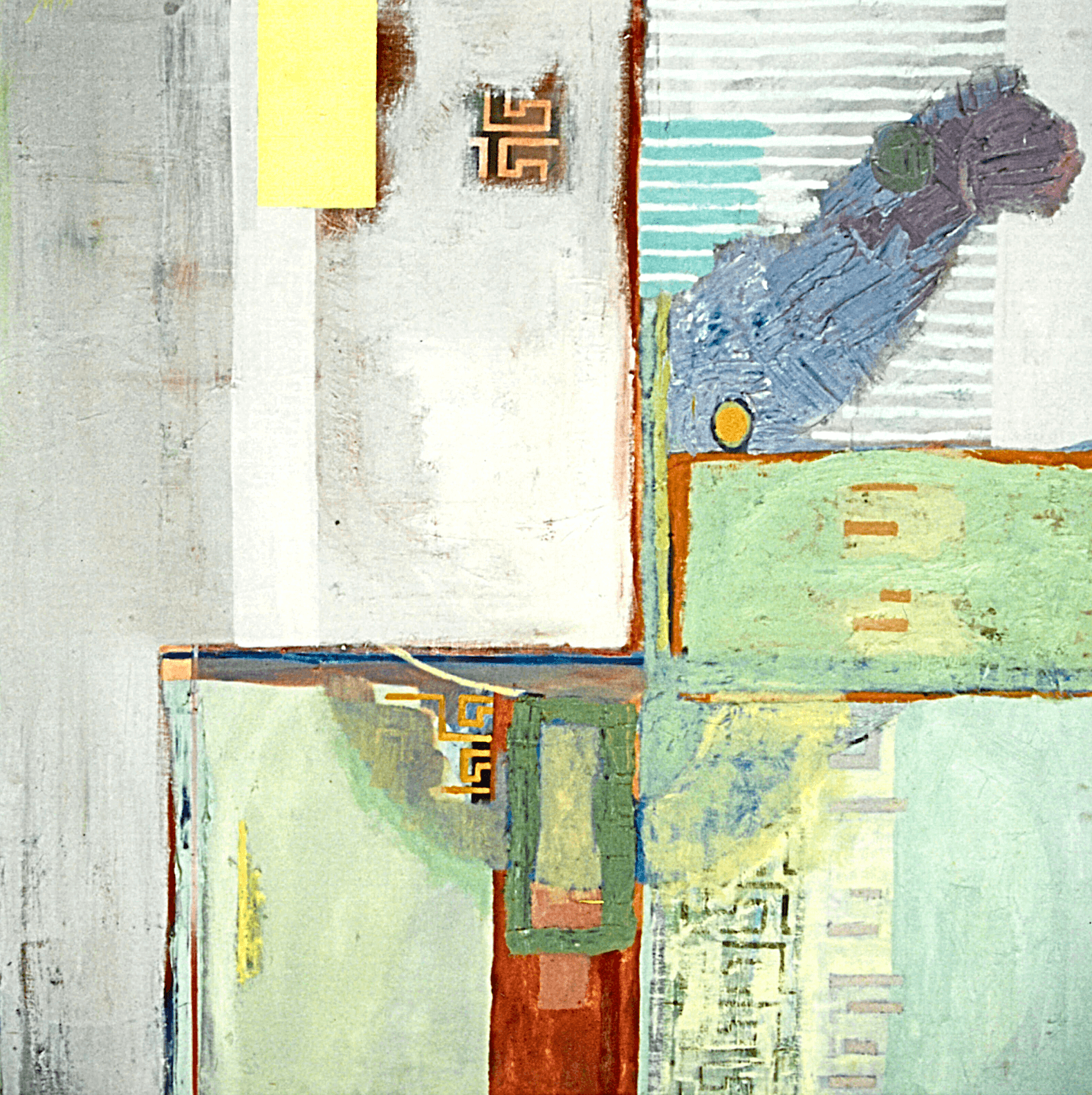 Aerial  | Oil on Canvas | 1000mmw x 1000mmh     PRIVATE OWNER