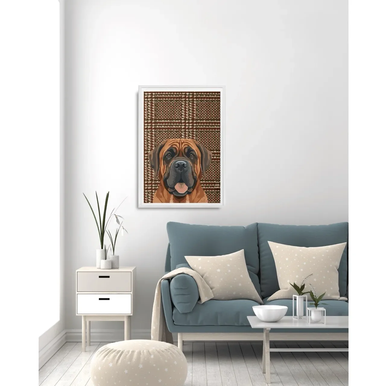 white-framed-boxer-dog-print2.-A10019 Large_converted.webp