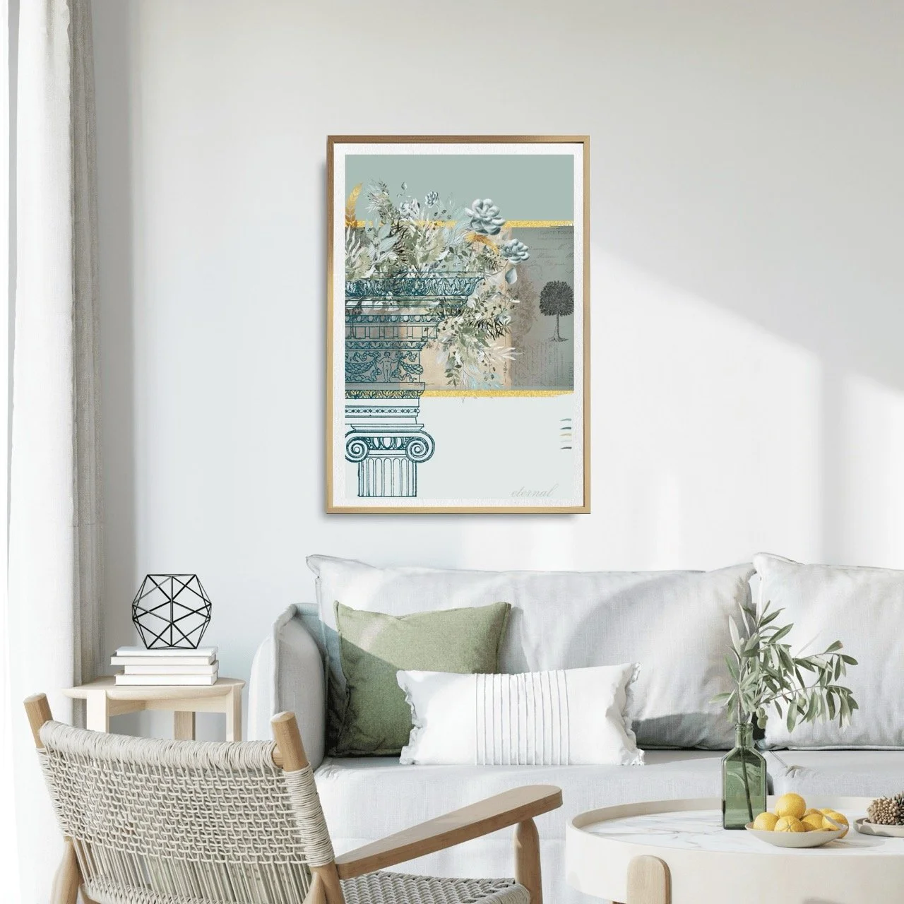 Vintage French-Inspired Botanical Print - Special Edition Wall Art Eternal Art Prints - Eternal Art & Design