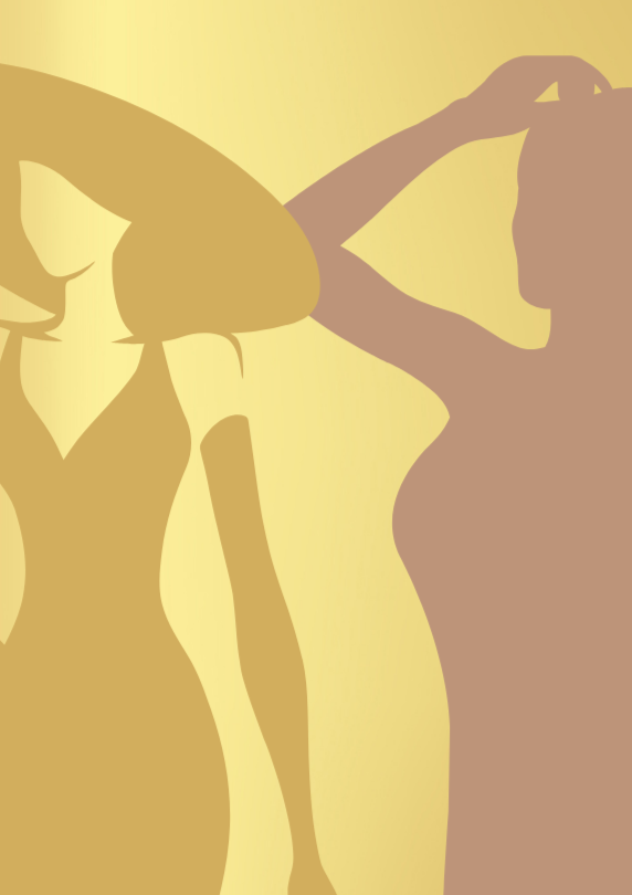 Stage Icons in Gold Art Print - Sydney Artist, Eternal Art & Design - Eternal Art & Design