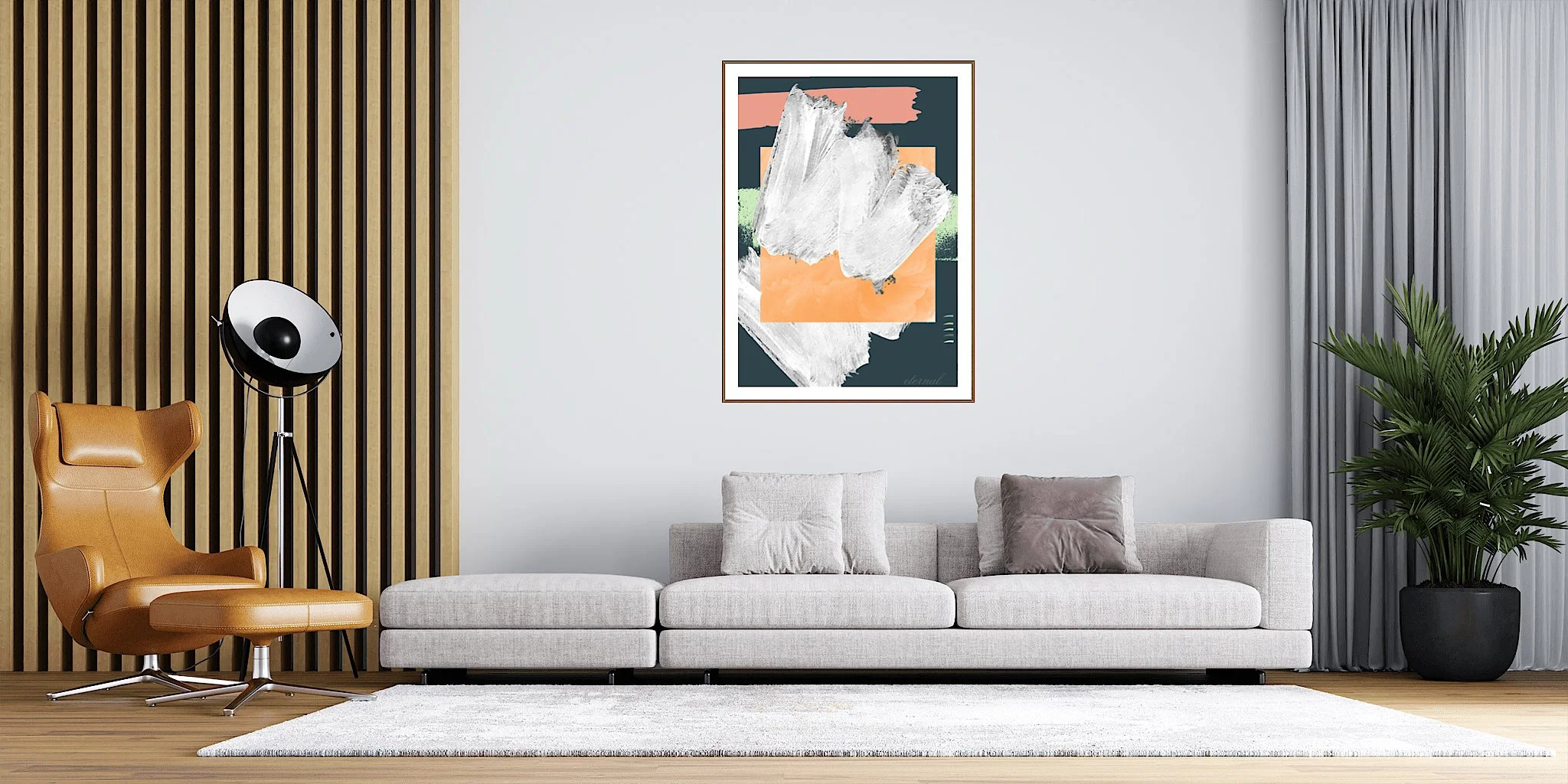 Vivid Harmony 2  Abstract Art Print- Sydney Artist, Eternal Art Prints