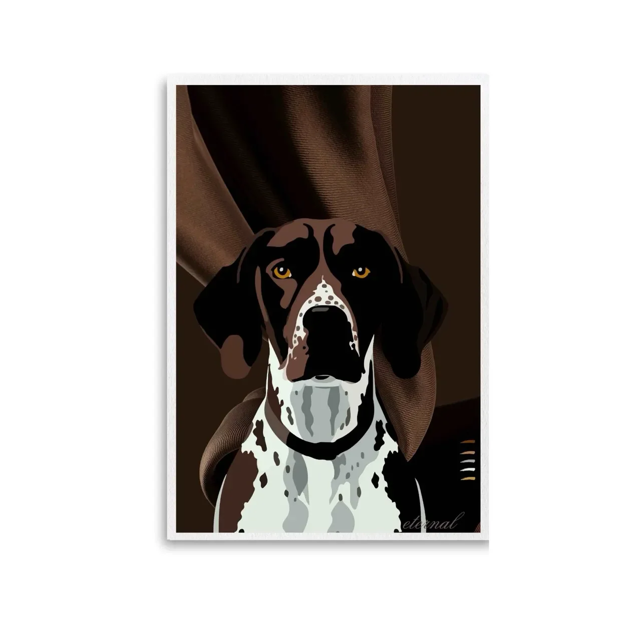 Unframed dog print. A10022 Large_converted.webp