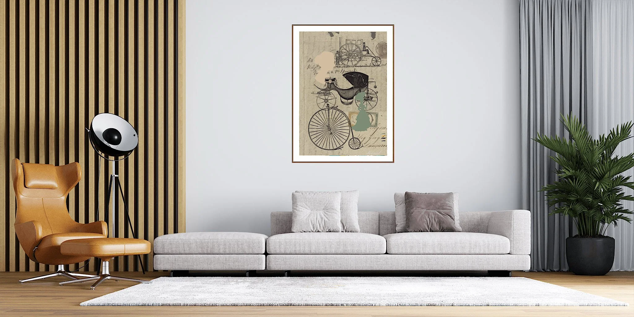 Vintage Cart and Buggy Wall Art Print, Eternal Art & Design - Eternal Art & Design