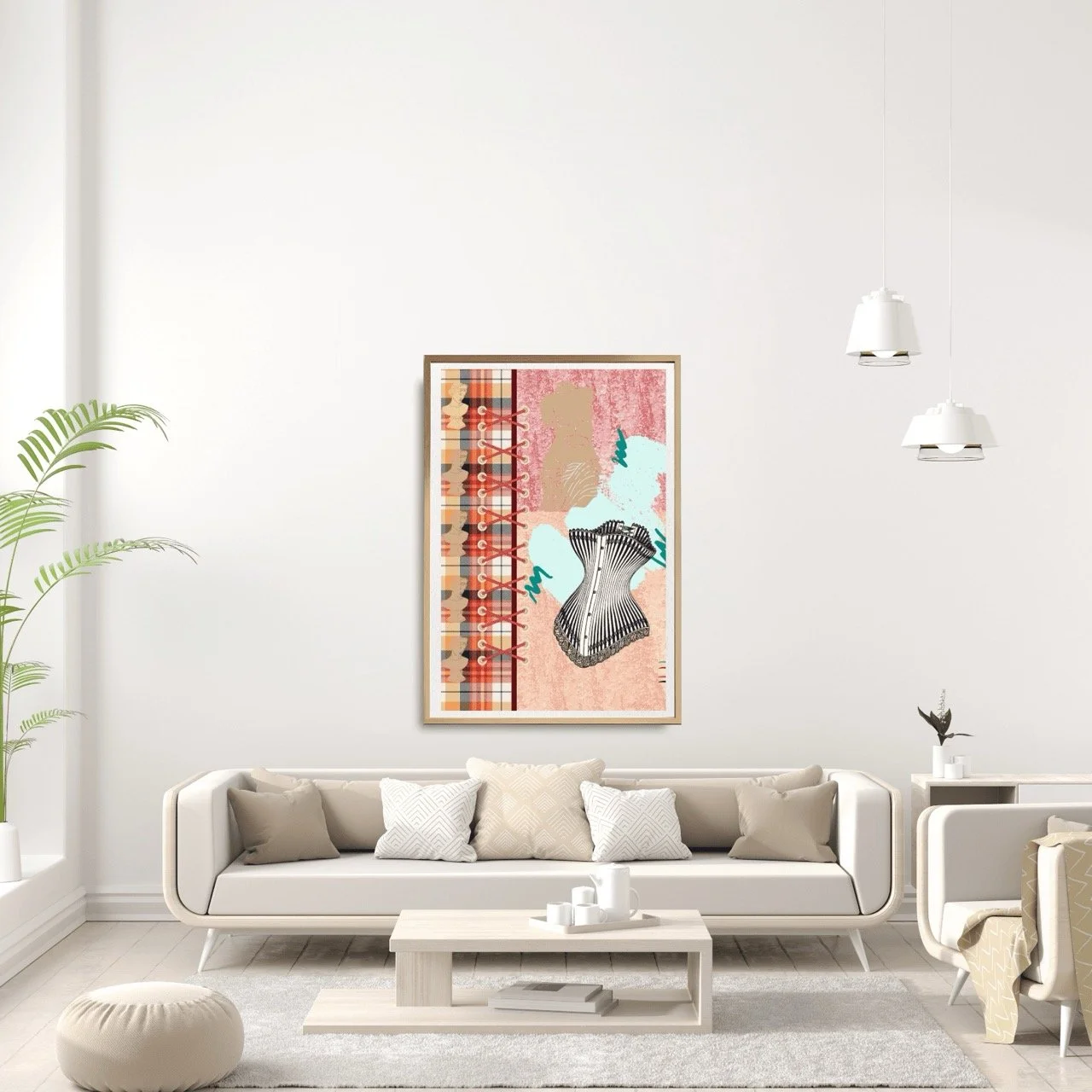 Vintage Corset Art Print, Sydney Artist - Eternal Art Prints - Eternal Art & Design