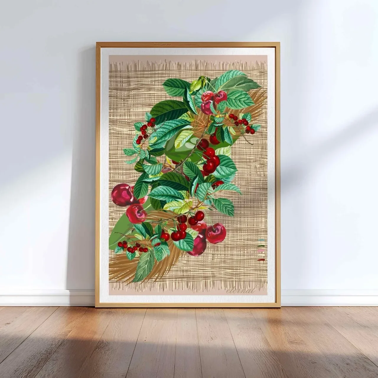 Blossoming Cherry Botanical Print - Special Edition Wall Art Eternal Art Prints