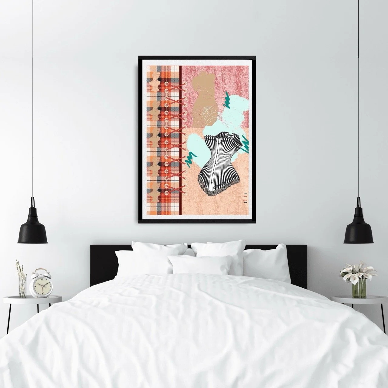 Vintage Corset Art Print, Sydney Artist - Eternal Art Prints - Eternal Art & Design