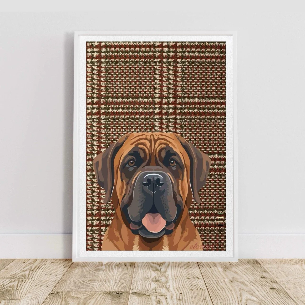 Boxer Dog Wall Art Print - Sydney Artist, Eternal Art Prints - Eternal Art & Design