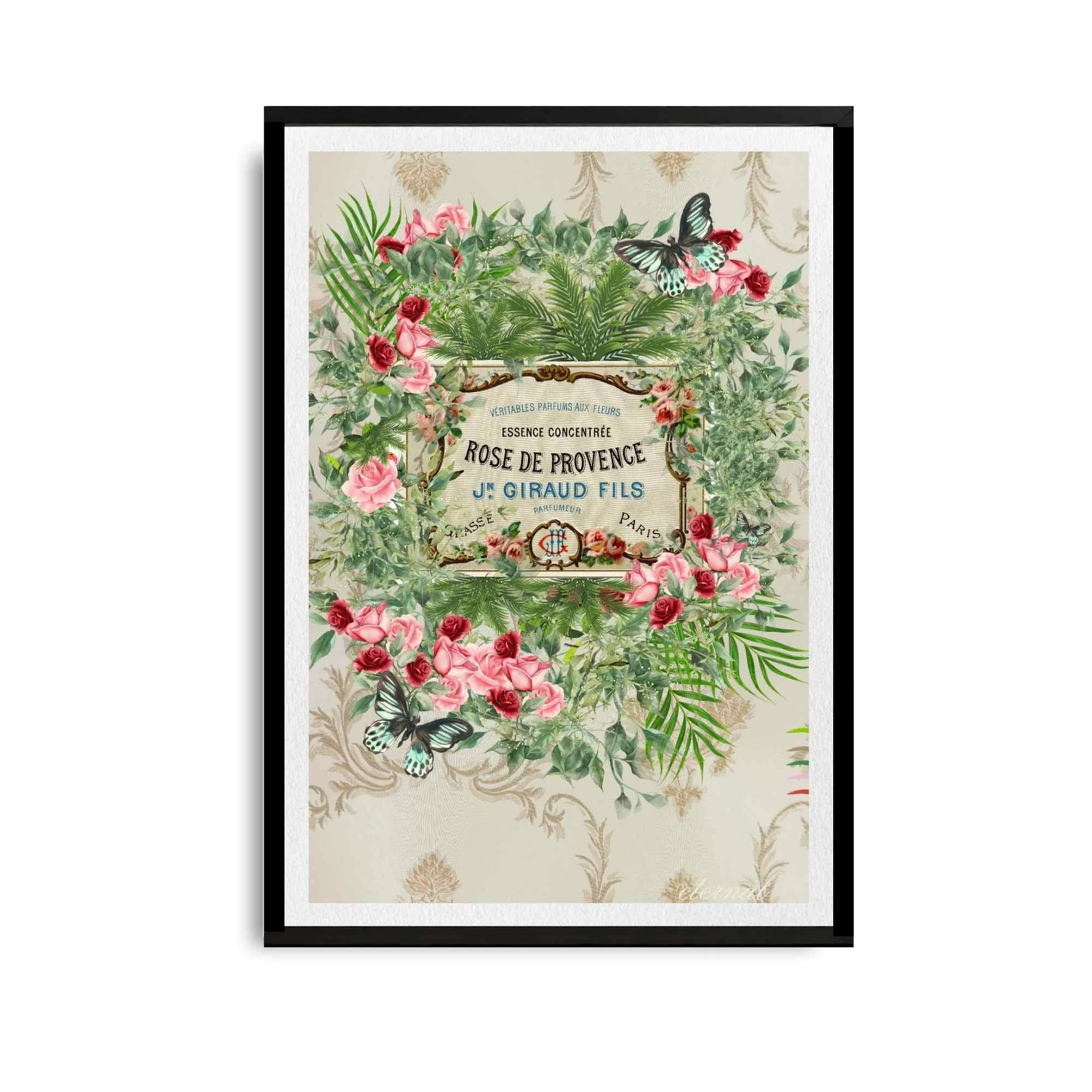 black framed print. I10071 wht bg.jpg